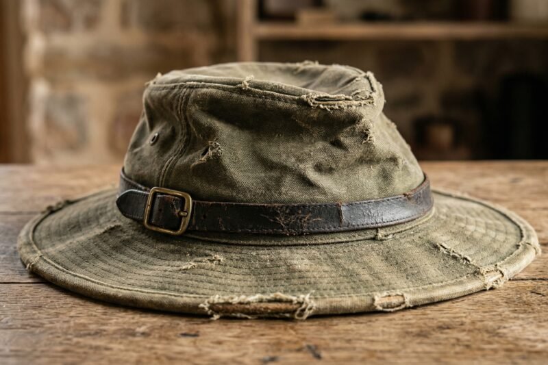 How to Age and Distress a Hat for a Vintage Look