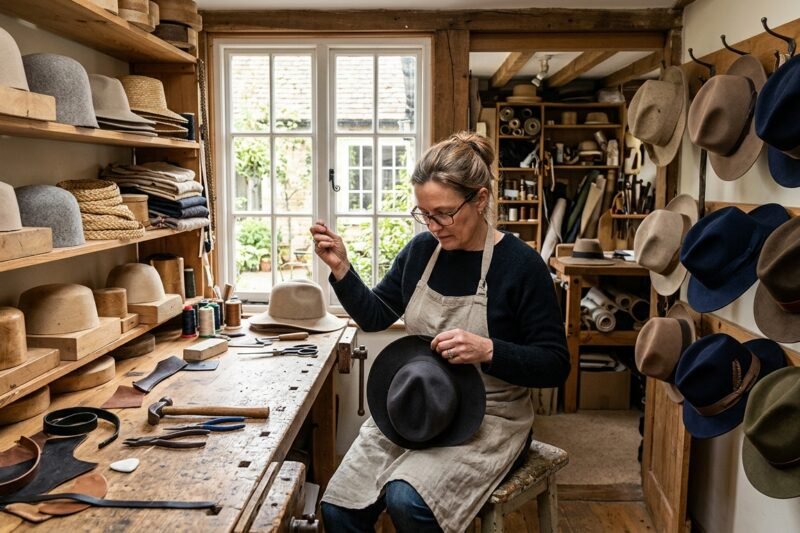 How Artisans Turn Ordinary Hats Into Dark Masterpieces