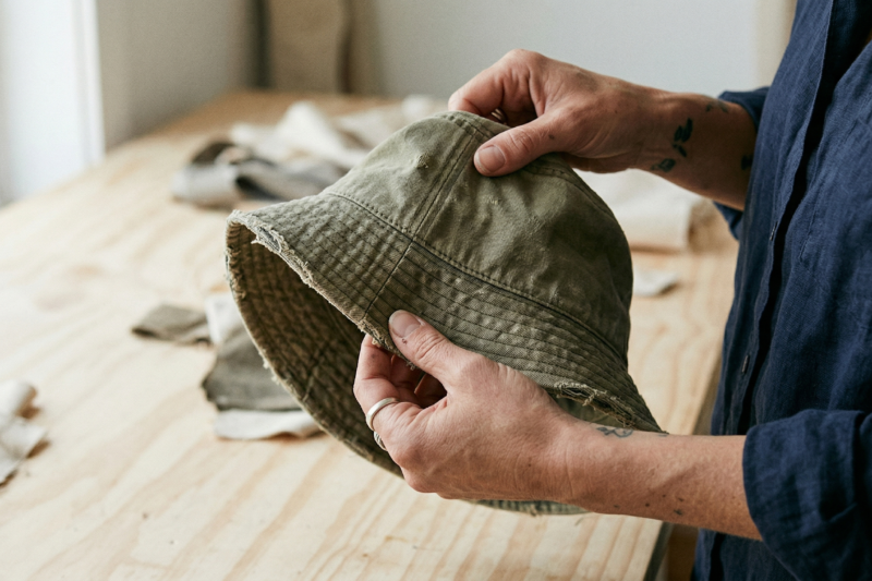 The Right Way to Give Any Hat That Perfect Worn Out Look
