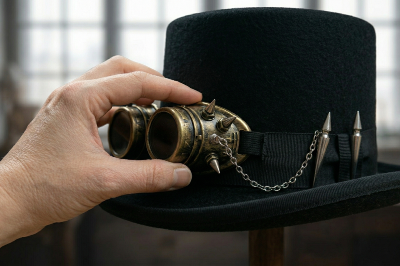 Tutorial on How to Make Your Own Gothic Hat (Novice)