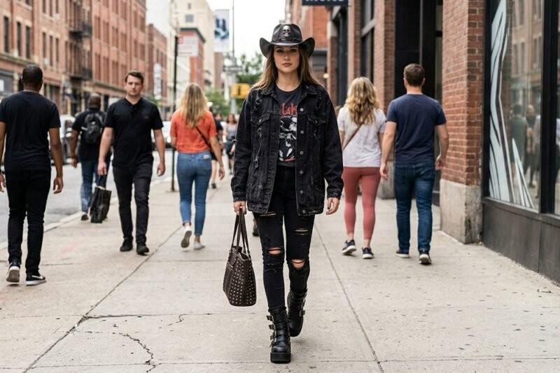 Why Gothic Cowboy Hats Are Taking Over Street Style – And Showing No Signs of Stopping