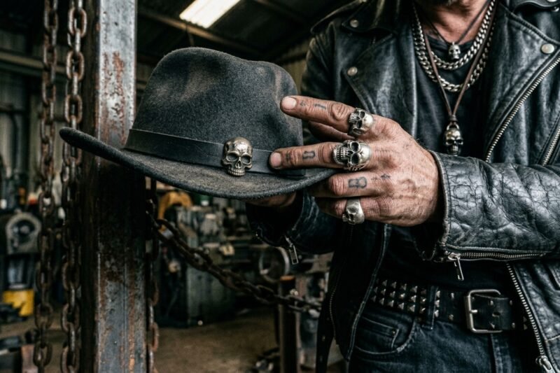 7 Ways to wear Skull-Detail Hats like a Rockstar